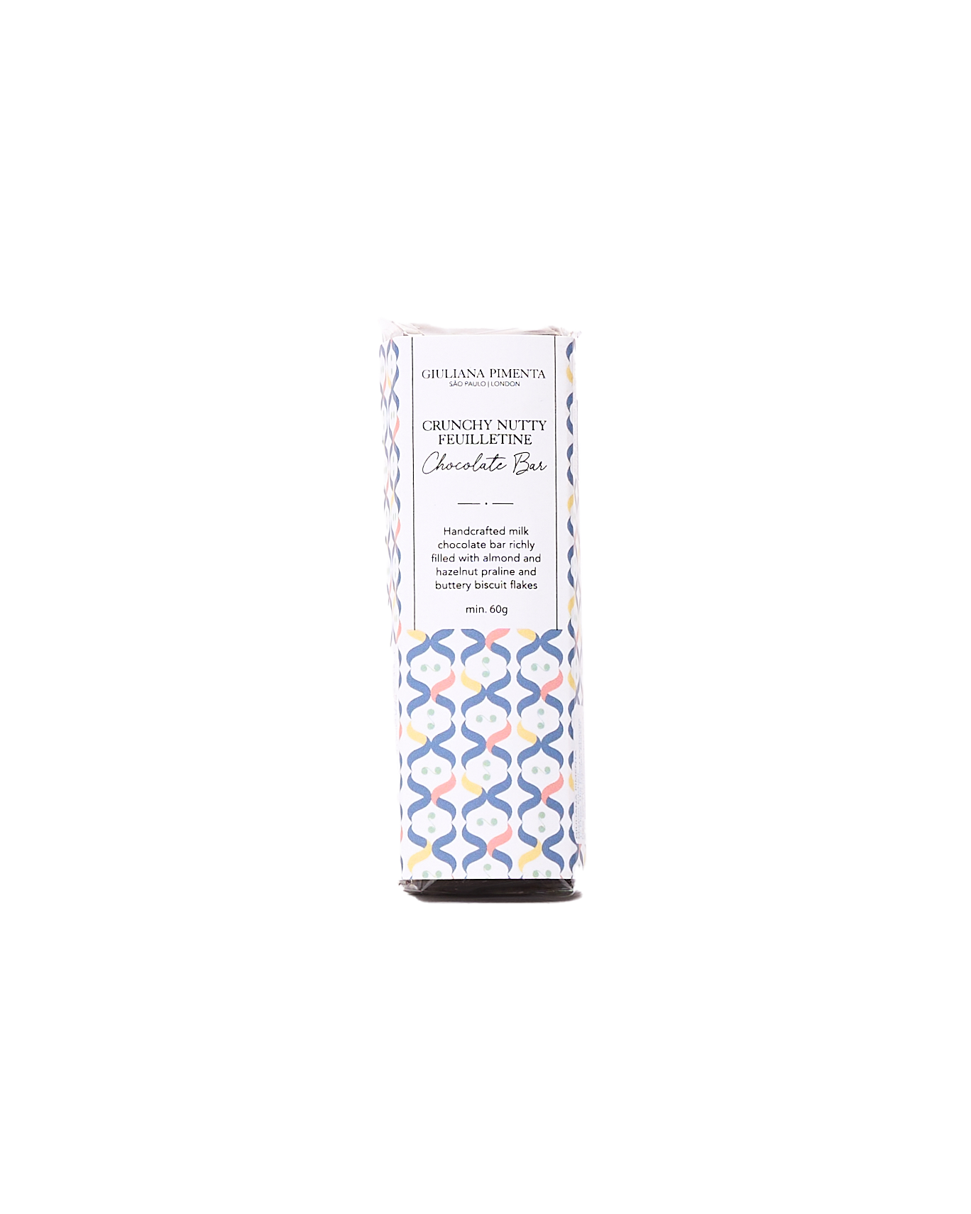 Crunchy Nutty Feuillettine Chocolate Bar (Mini Bar)