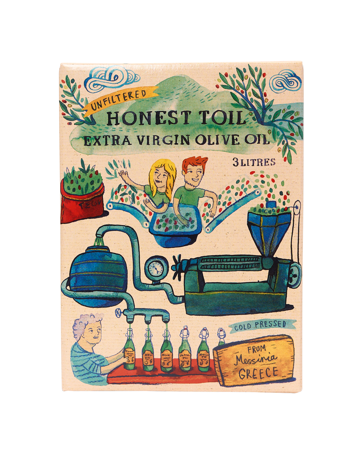 2024 Harvest Unfiltered Extra Virgin Olive Oil (3L)