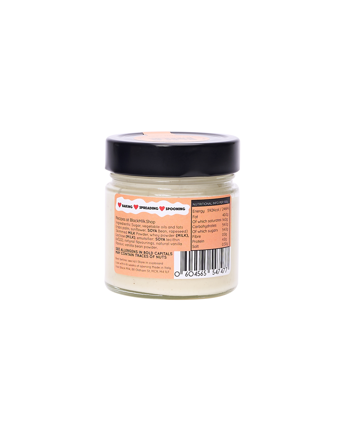 Vanilla & Madagascan White Chocolate Spread