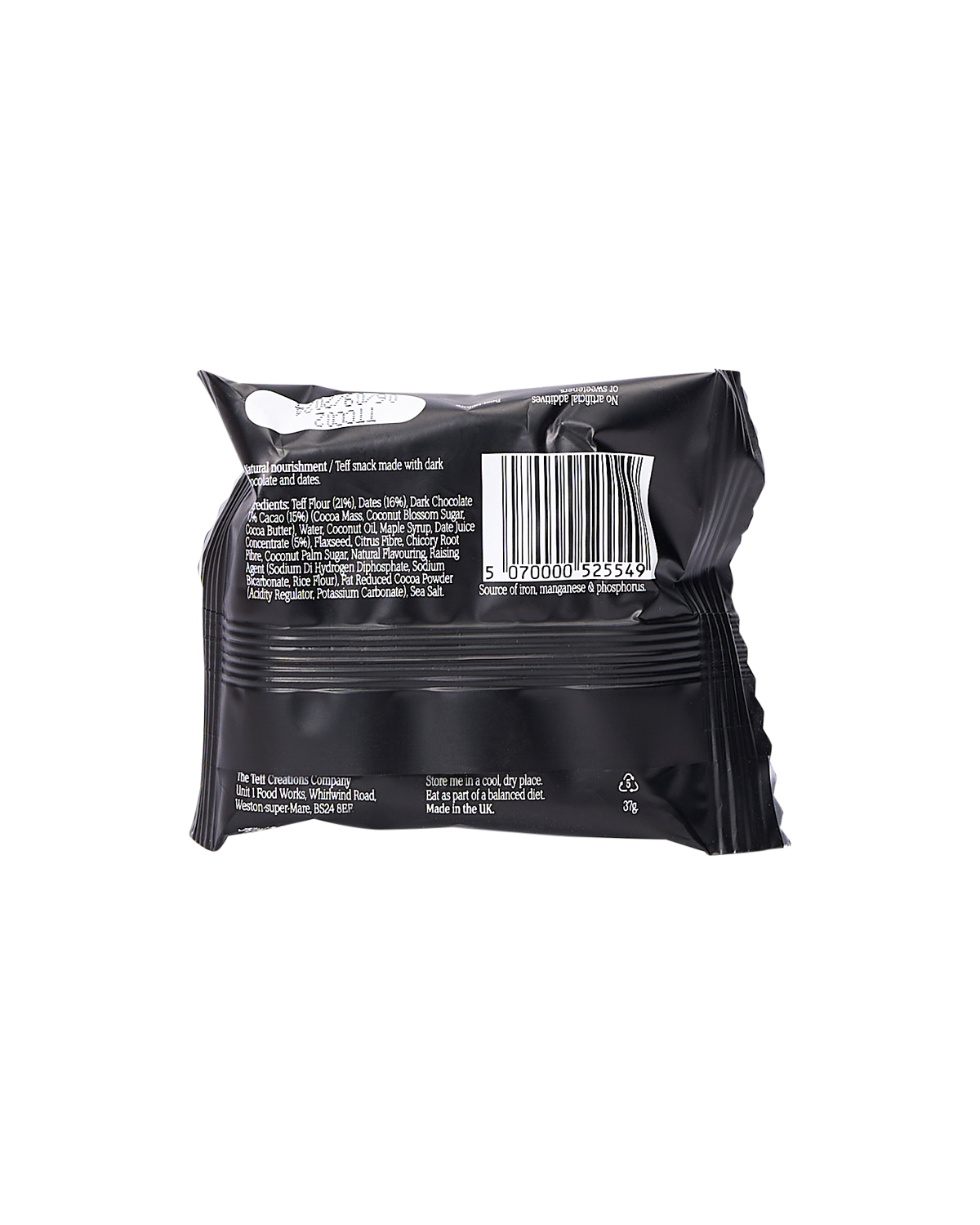 Superfood Chocolate Date Brownie Bite with Teff