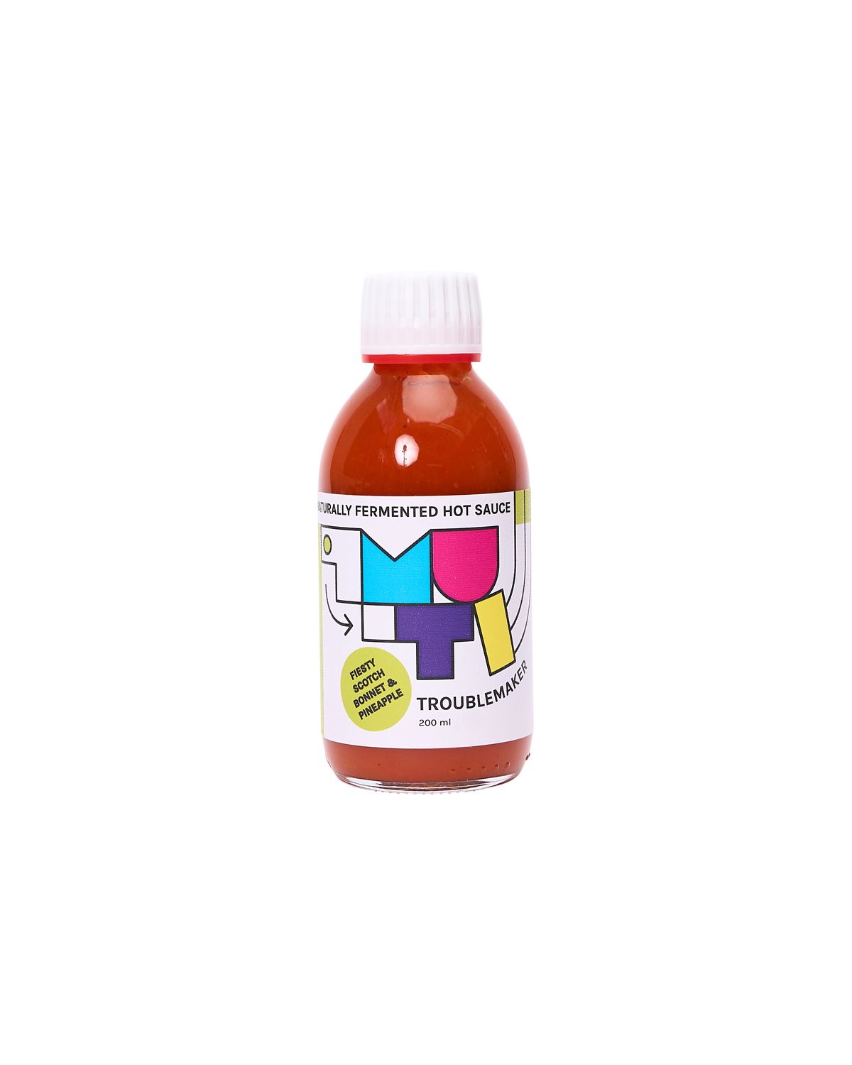 Troublemaker: Scotch Bonnet & Pineapple Hot Sauce
