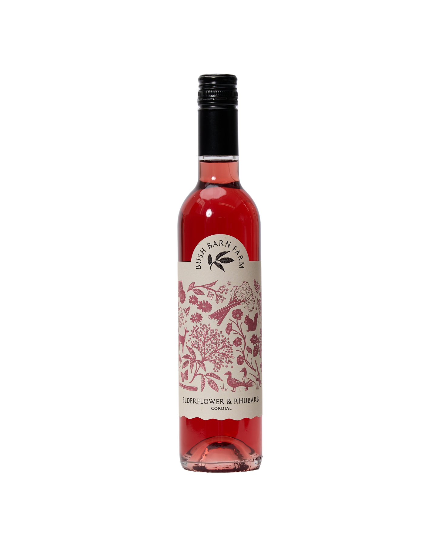 Elderflower & Rhubarb Cordial