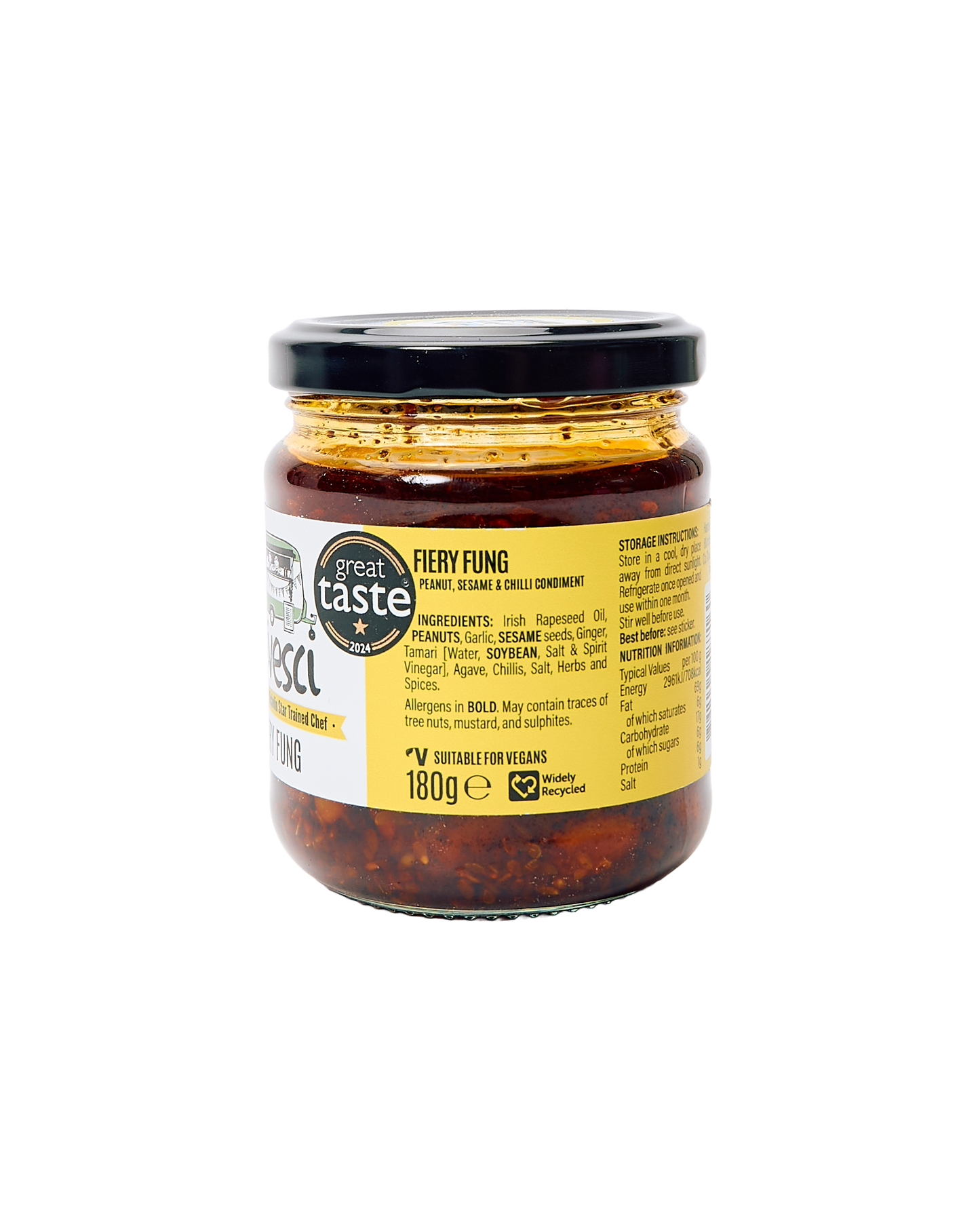 Fiery Fung Peanut & Chilli Sauce