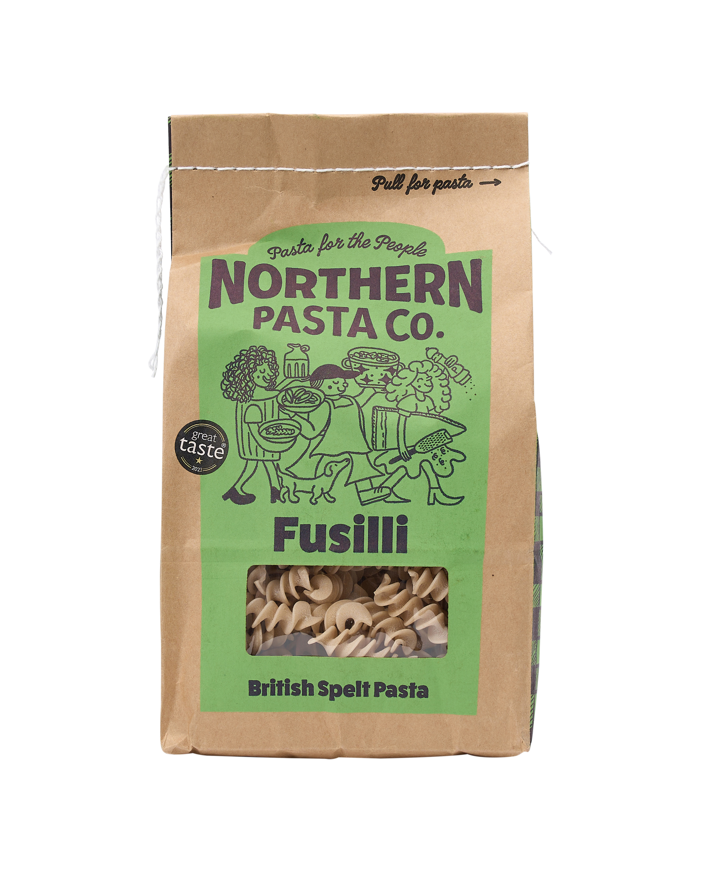 Spelt Fusilli Pasta