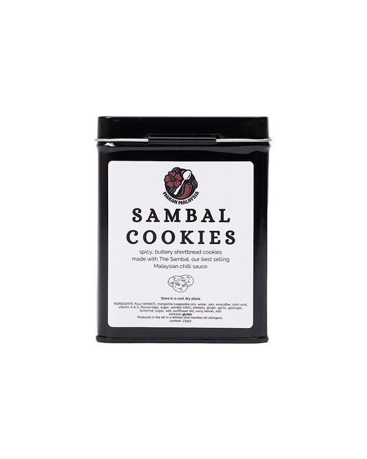 Malaysian Spicy Sambal Shortbread Cookies