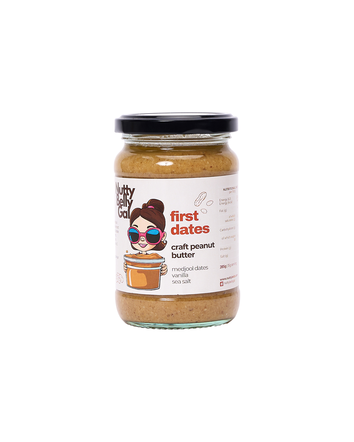 First Dates: Vanilla, Date + Sea Salt Peanut Butter