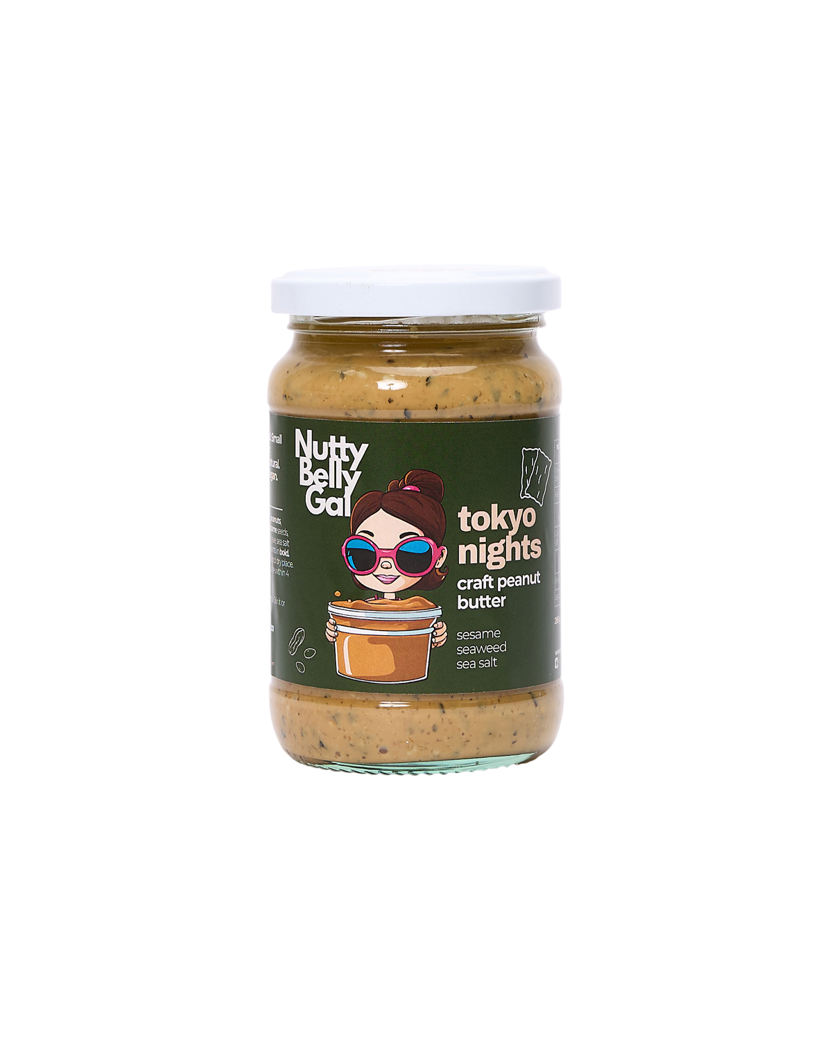 Tokyo Nights: Sesame + Seaweed Peanut Butter