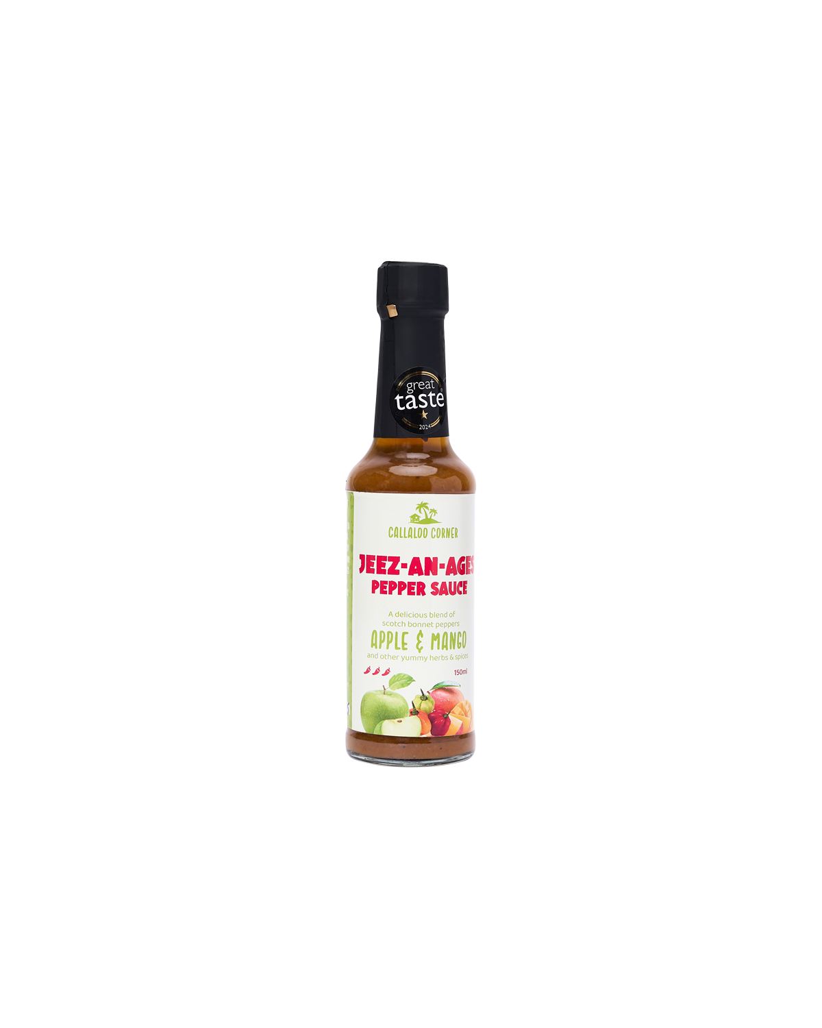 "Jeez-an-ages": Apple + Mango Pepper Sauce
