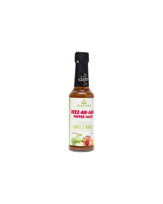 "Jeez-an-ages": Apple + Mango Pepper Sauce