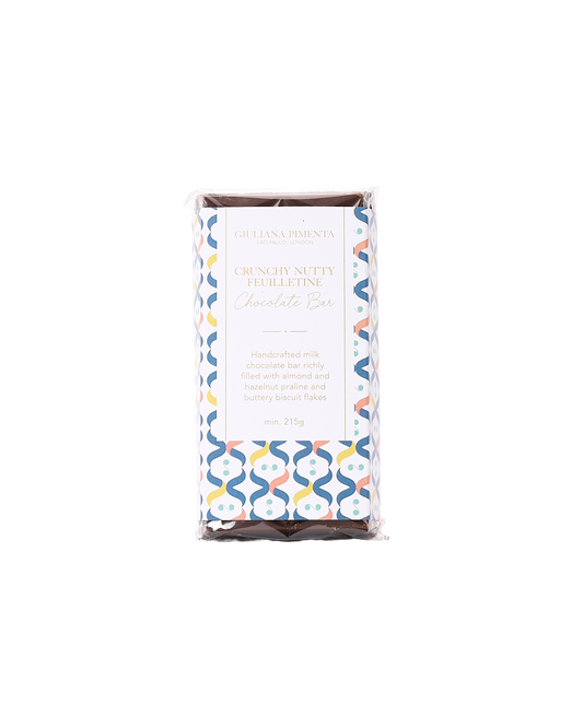 Crunchy Nutty Feuillettine Chocolate Bar