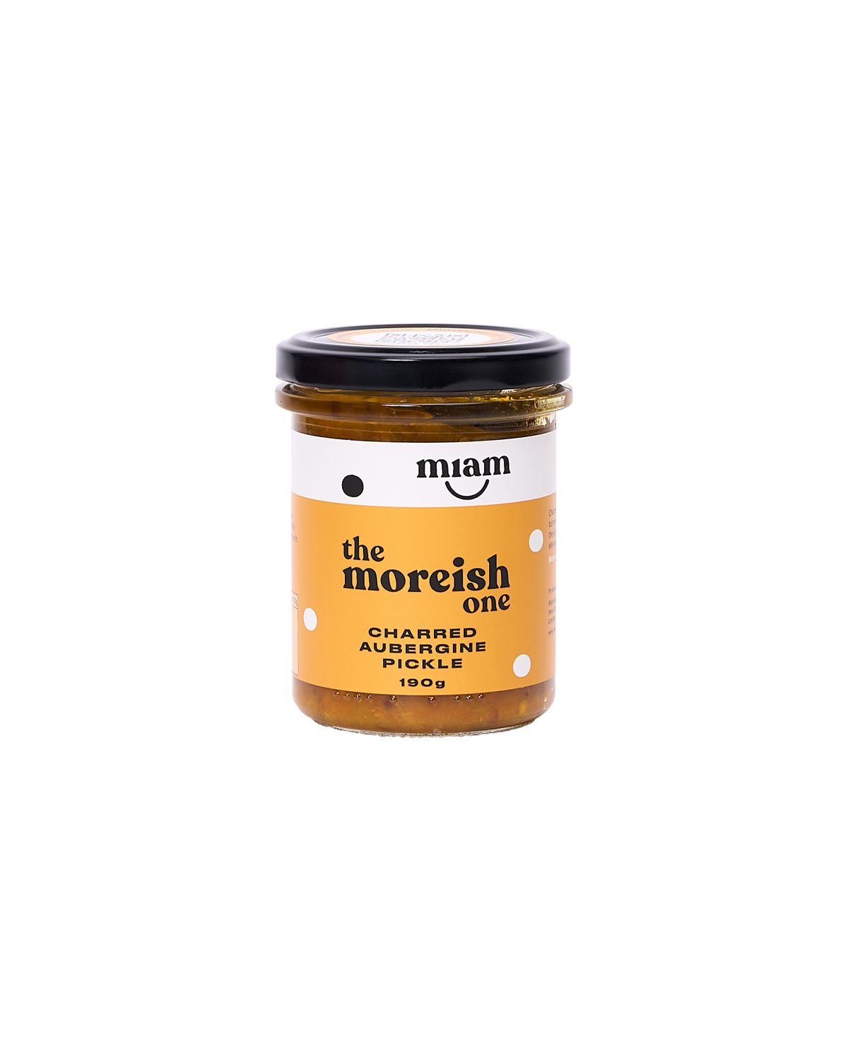 The Moreish One: Charred aubergine pickle