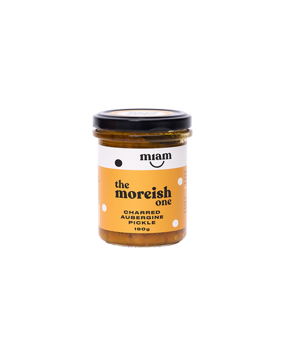 The Moreish One: Charred aubergine pickle