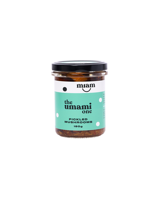The Umami One: Pickled Mushrooms