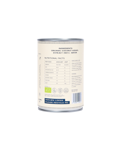 Organic Coconut Milk (400ml)