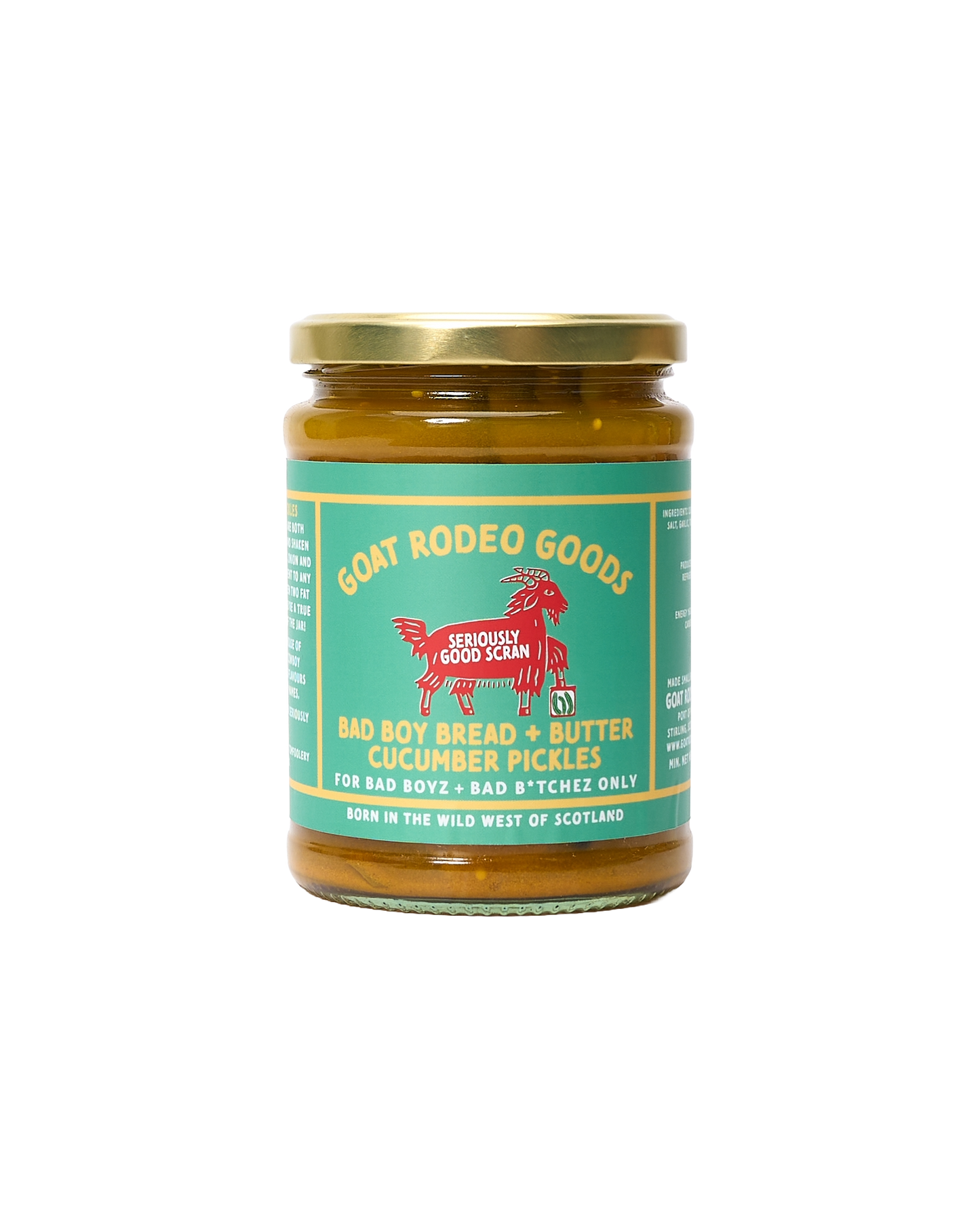 Bad Boy Bread & Butter Pickles