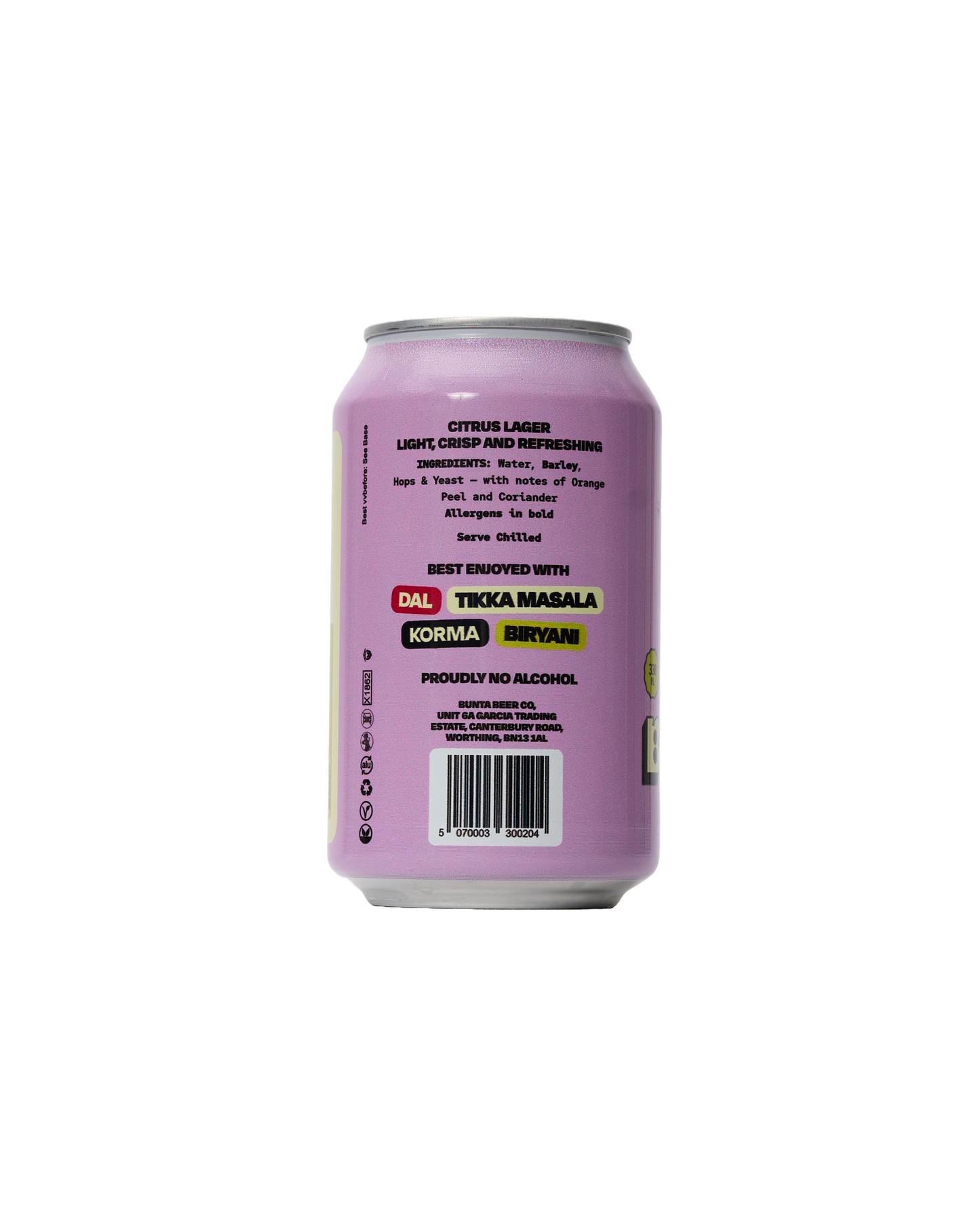Non-Alcoholic Citrus Lager