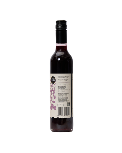 Elderberry & Lemon Cordial