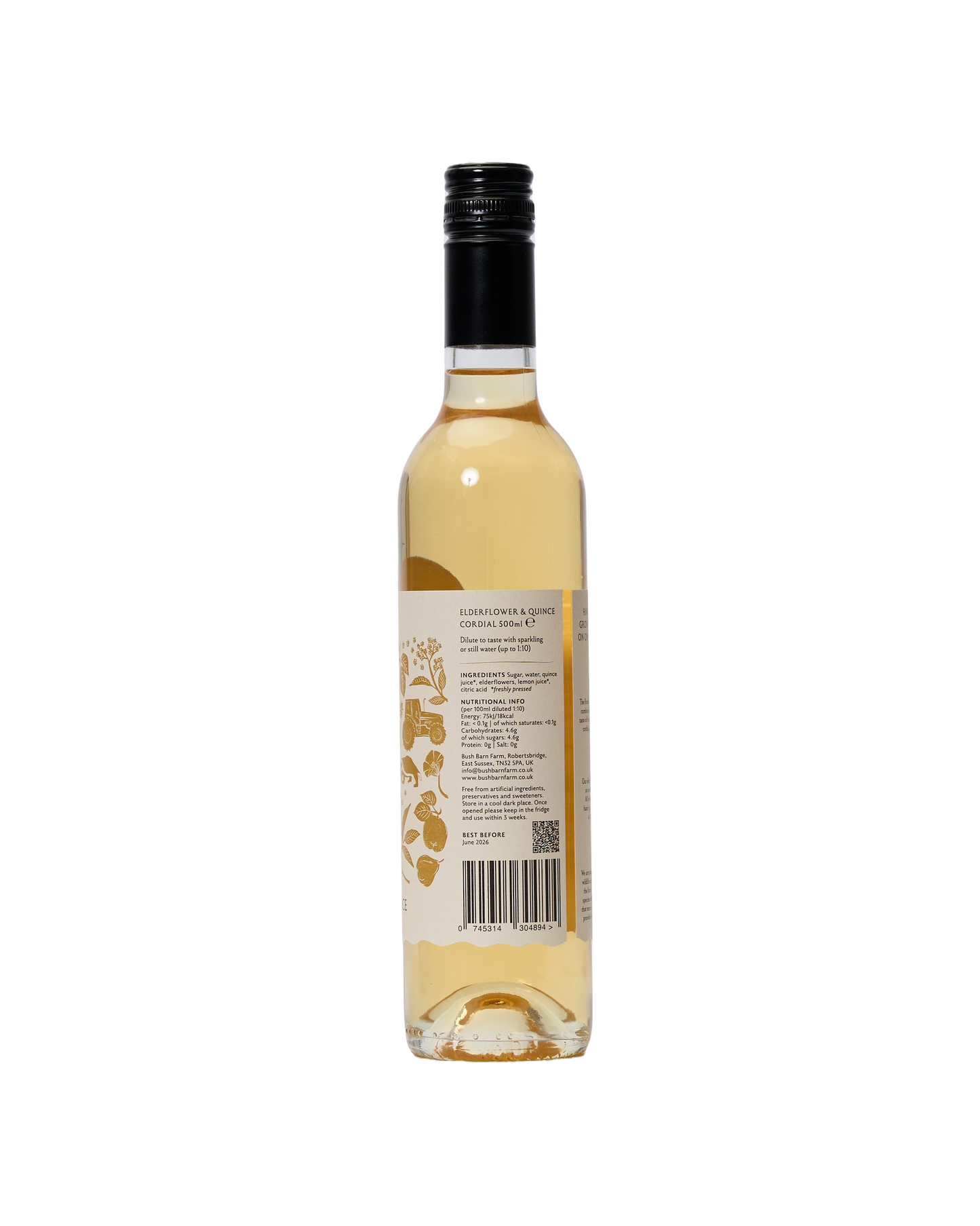 Elderflower & Quince Cordial