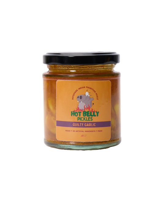 "Guilty Garlic": Tangy Pickled Garlic