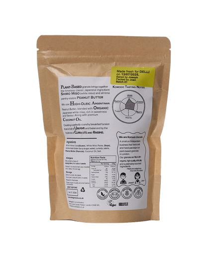 Miso And Peanut Butter Granola