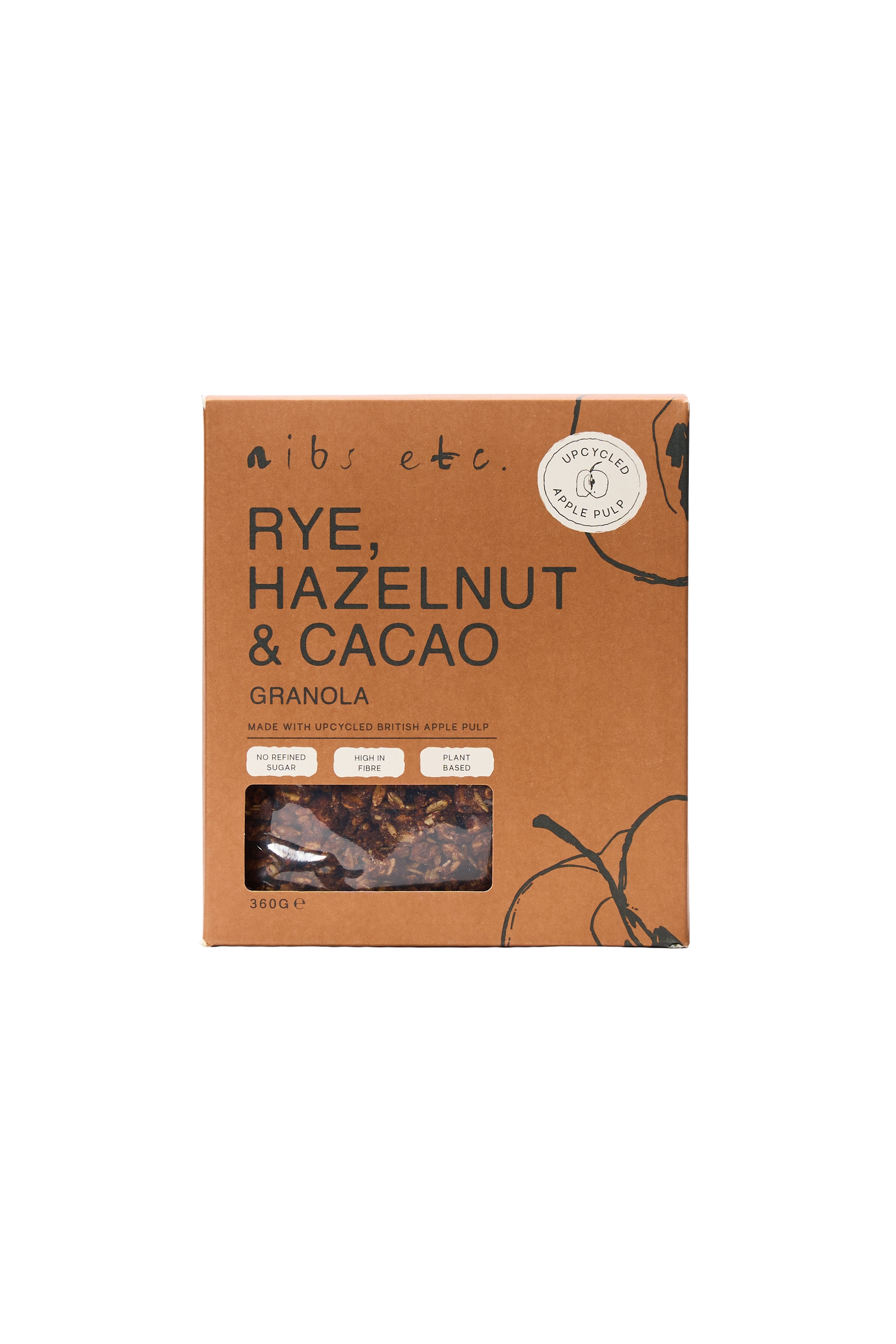 Rye, Hazelnut & Cacao Granola