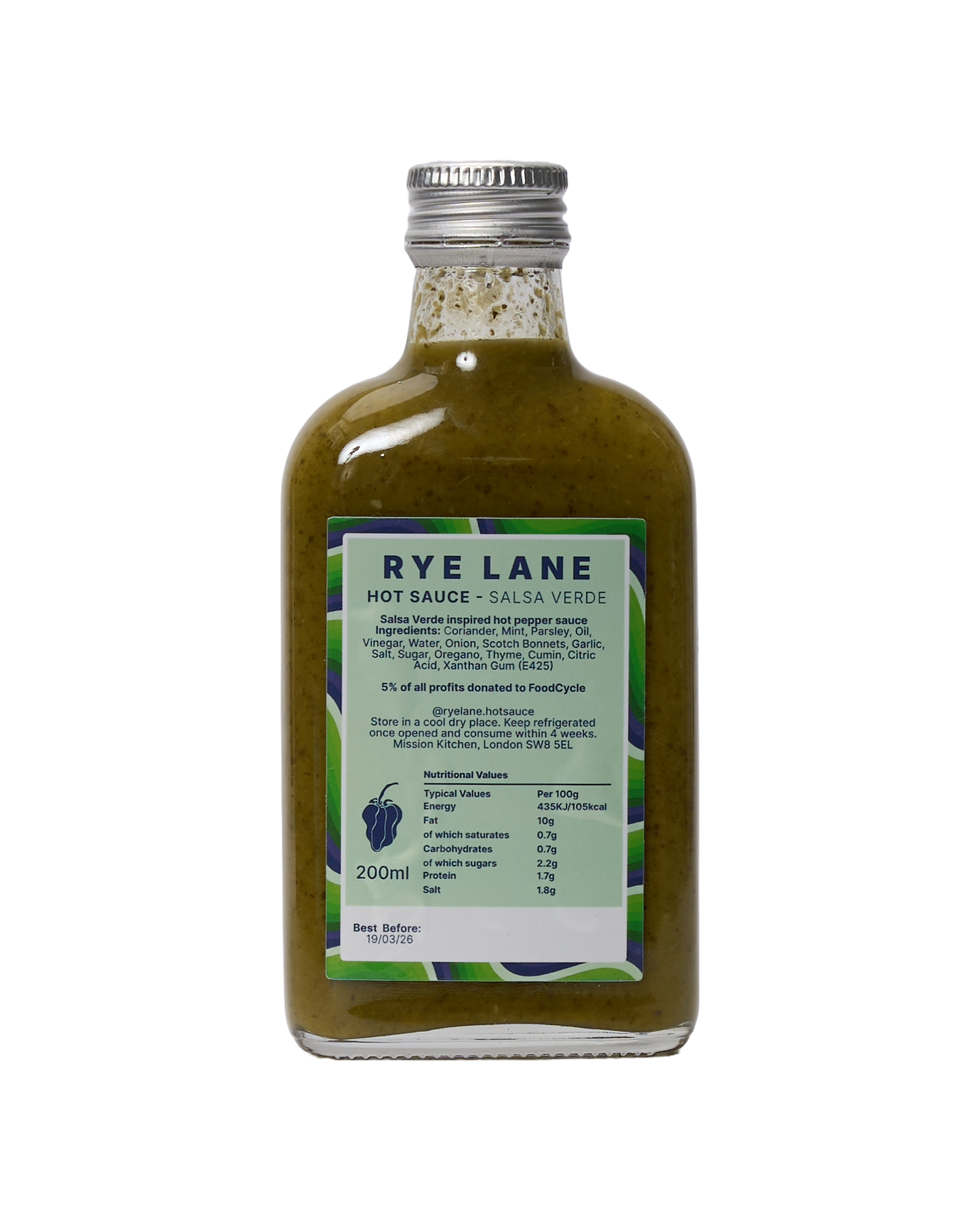 Salsa Verde Hot Sauce