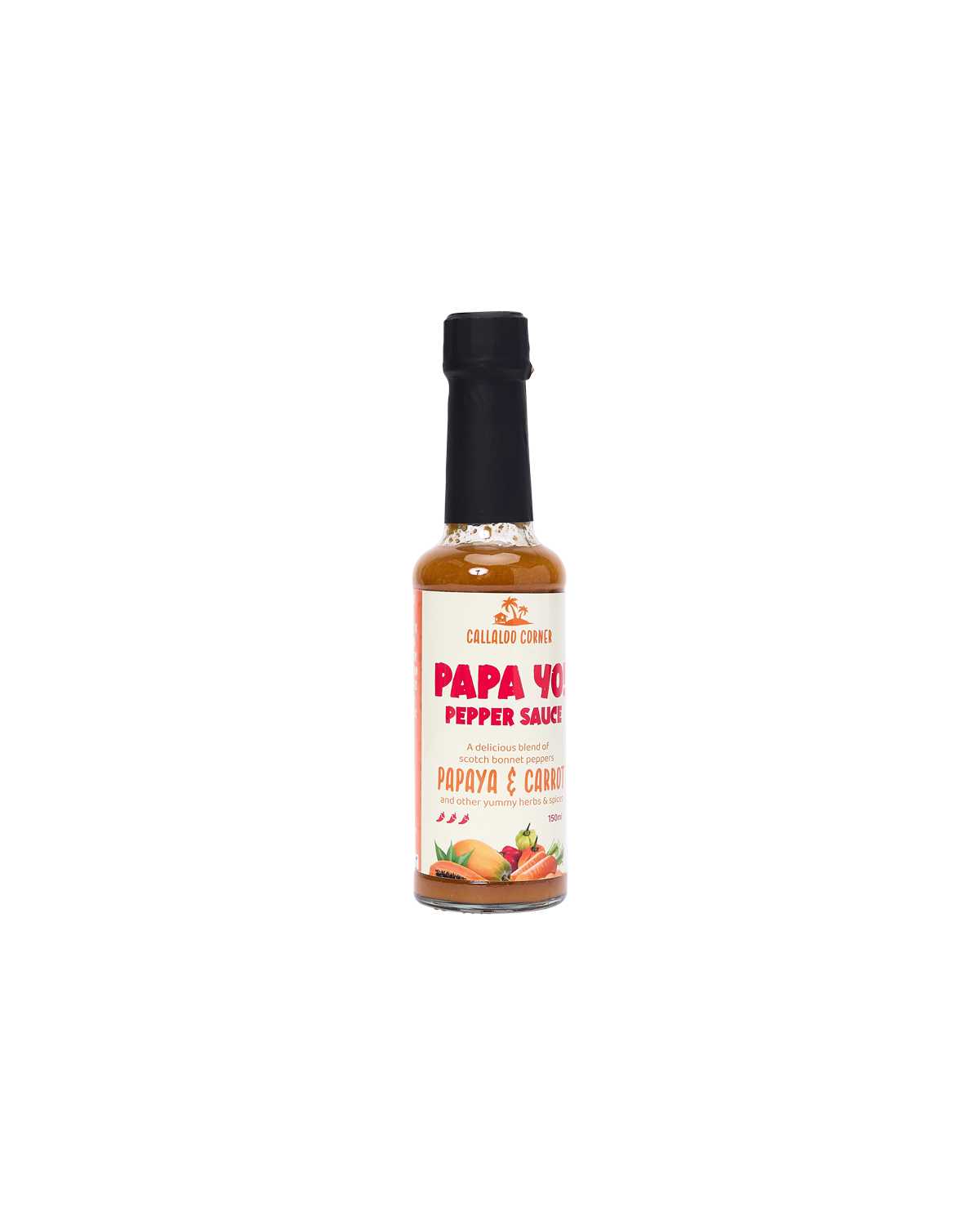 "Papa Yo!": Papaya + Carrot Pepper Sauce