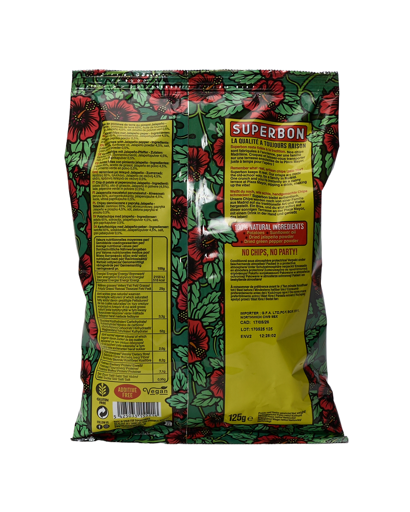 Jalapeño Crisps (Sharing Bag)