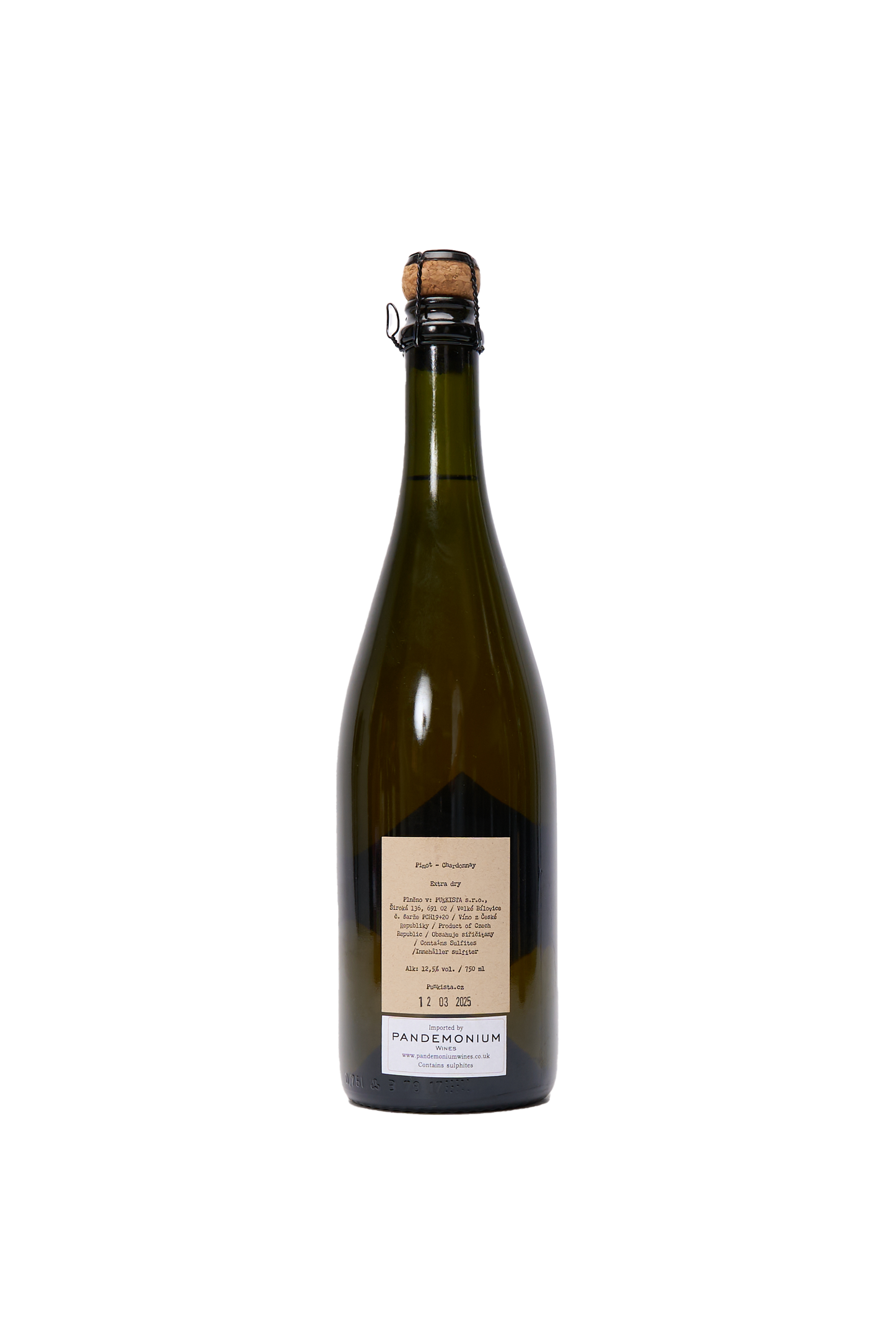 Punkista - Pinot Chardonnay 2019/2020: Czech Fine Sparkling Wine